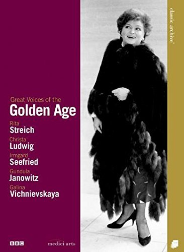 DVD cover featuring Christa Ludwig in a fur coat, opera singers listed.