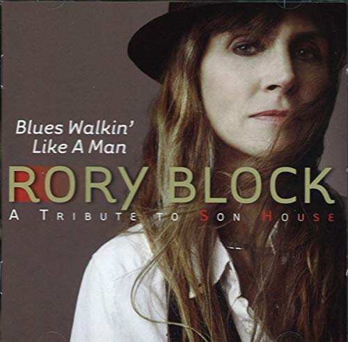 CD cover featuring Rory Block in a hat, with album title text.