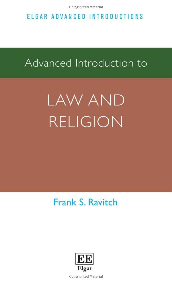 Advanced Introduction to Law and Religion