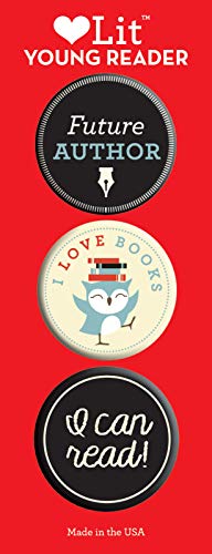 Young Reader 3 Badge Set (LoveLit Button Assortment)