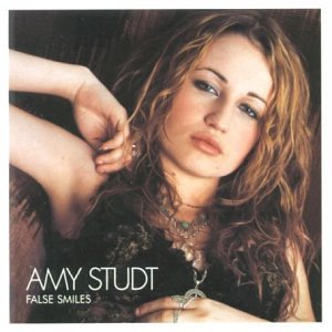 CD cover for Amy Studt’s “False Smiles” featuring a portrait of the artist.