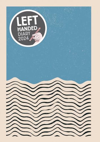 CAROUSEL CALENDARS Left Handed A5 Diary 2024