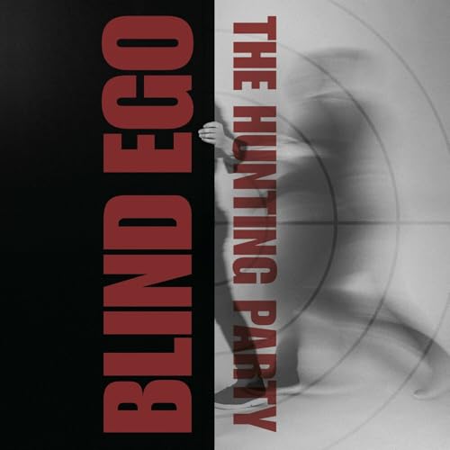CD cover: black and white with red text, target-like design.