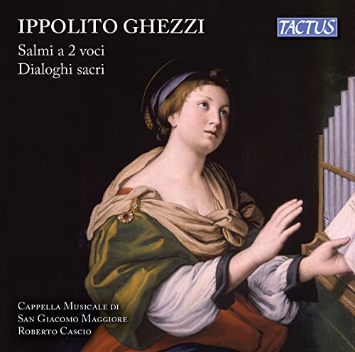 CD cover featuring a Renaissance painting of a woman and organ pipes.