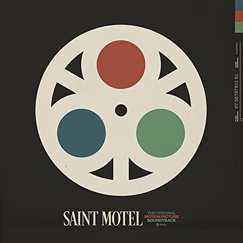 CD cover for Saint Motel’s “The Original Motion Picture Soundtrack” with film reel design.