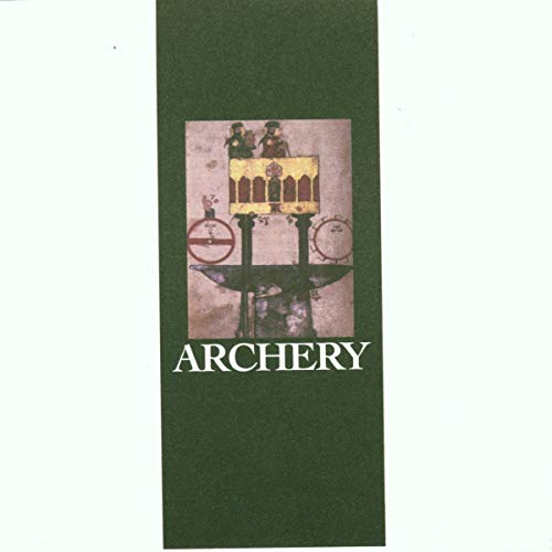 CD cover for John Zorn’s “Archery” featuring a surreal, multi-tiered tower image.