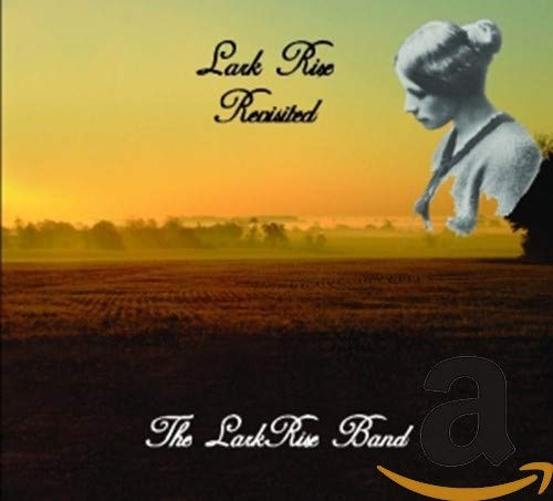 CD cover: sunset landscape with portrait of a woman in bonnet.