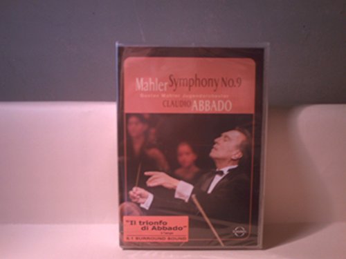DVD case for Mahler’s Symphony No.9, featuring conductor Claudio Abbado.