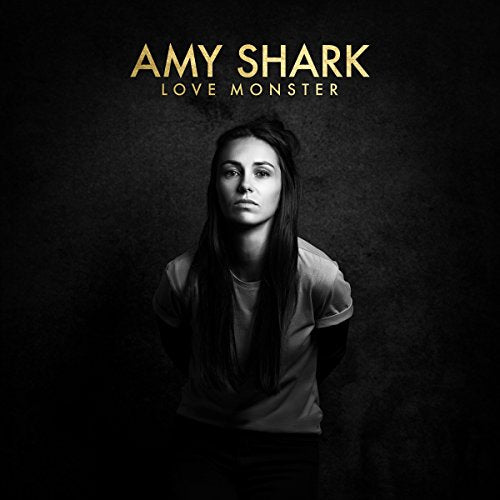 Black and white album cover featuring Amy Shark’s portrait.