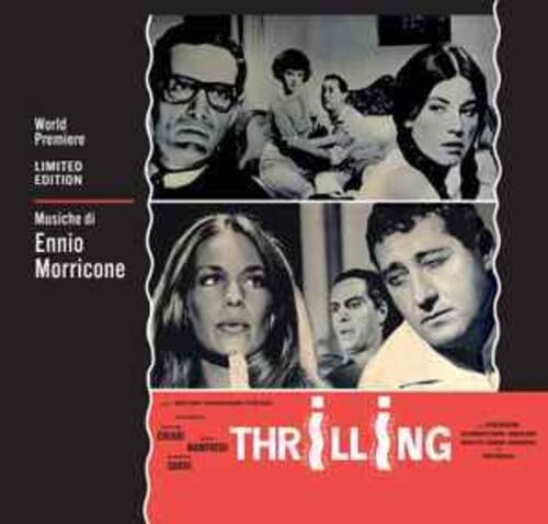 CD cover featuring black and white film stills and red text.