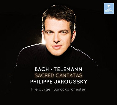 DVD cover featuring countertenor Philippe Jaroussky, Bach and Telemann cantatas.