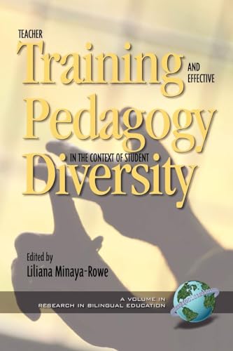 Book cover titled Teacher Training and Effective Pedagogy in the Context of Student Diversity.