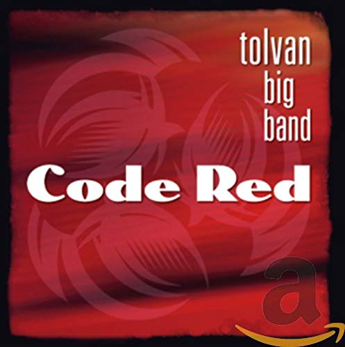 CD cover for Tolvan Big Band’s “Code Red” featuring a red bird design.