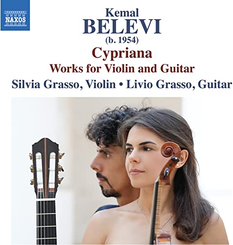 CD cover featuring musicians with violin and guitar, titled "Cypriana.