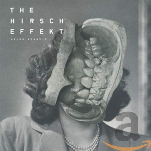 CD cover: woman with a brain-shaped mask obscuring her face.