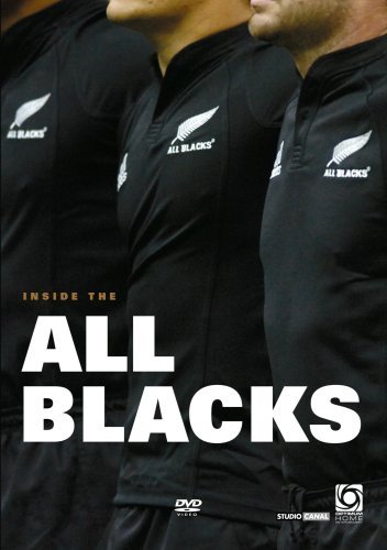 DVD cover featuring three New Zealand All Blacks rugby players in black uniforms.