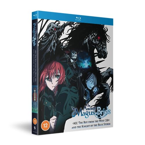 Blu-ray cover for "The Ancient Magus Bride" featuring anime characters and dark imagery.