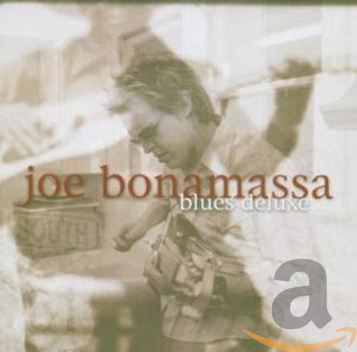 Sepia-toned album cover featuring Joe Bonamassa playing an electric guitar with text overlay.