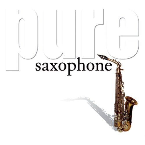 CD cover with the word "pure" and a golden saxophone.