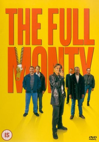 DVD cover featuring five men standing against a bright yellow background with large text.