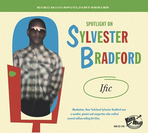 CD cover for Sylvester Bradford’s “Ific,” featuring a portrait of the artist.