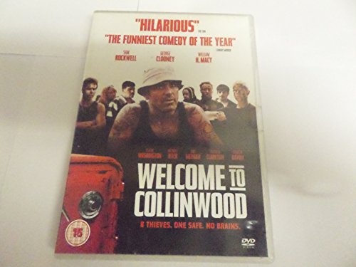 DVD cover for "Welcome to Collinwood" featuring a man in a white hat.