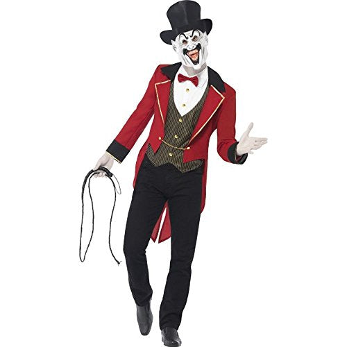 Sinister Ringmaster Costume, Red