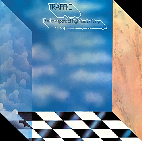 Album cover for Traffic’s “The Low Spark of High Heeled Boys” vinyl.