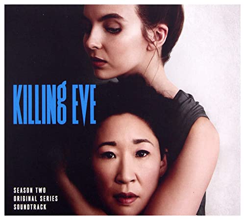 CD cover for "Killing Eve" Season Two soundtrack featuring two women.