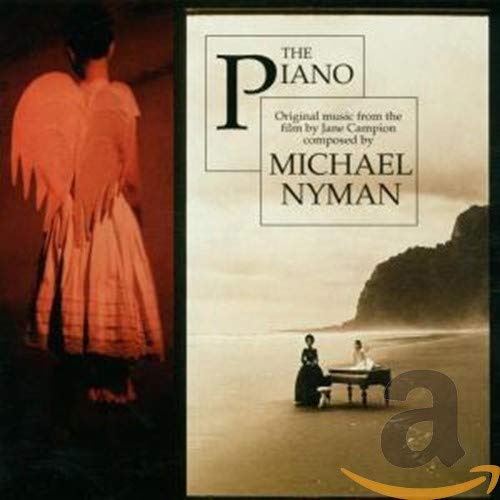 CD cover for "The Piano" soundtrack by Michael Nyman, featuring a woman.