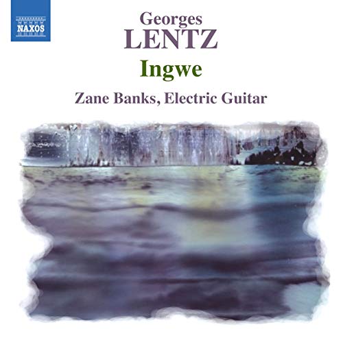 CD cover for "Ingwe" by G. Lentz with a waterfall landscape.