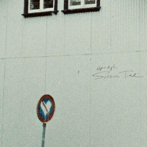 CD cover for Epic High’s “Screen Time” with a street sign.