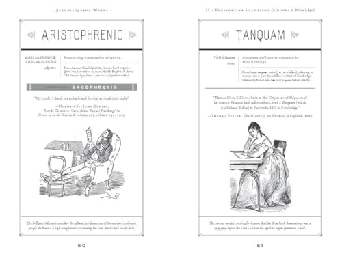 Grandiloquent Words : A Pictoric Lexicon of Ostrobogulous Locutions