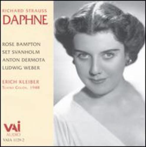 CD cover for Richard Strauss’ “Daphne” featuring Rose Bampton’s portrait.
