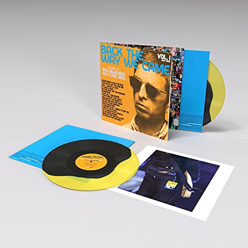 Noel Gallagher’s vinyl record “Back the Way We Came Vol.1” with inserts.