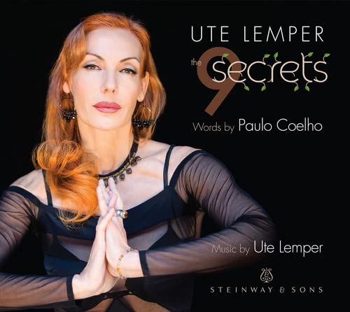 Ute Lemper album cover featuring a portrait of the singer.