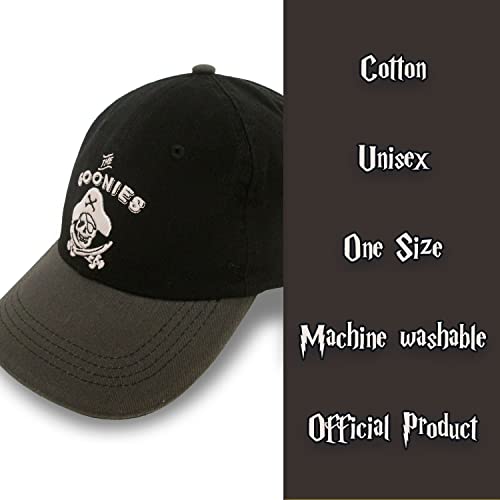 Goonies, The - Never Say Die (Unisex Black Snapback Cap) One Size
