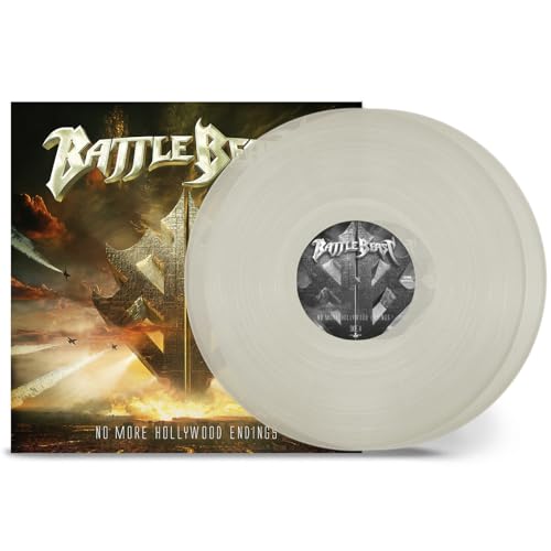Battle Beast vinyl record with album art depicting a fiery cityscape.