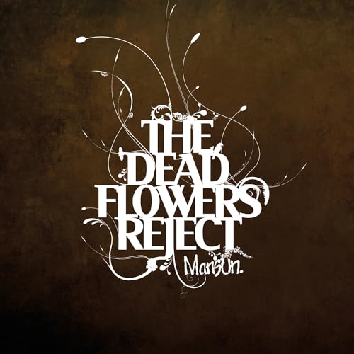 Album cover for Mansun's "The Dead Flowers Reject" with floral designs.