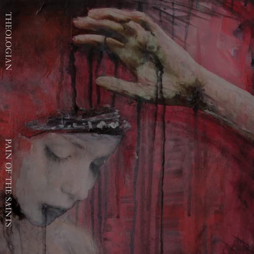 CD cover depicting a distressed face with a crown of thorns and a hand.