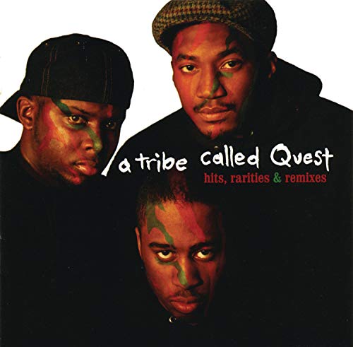 A Tribe Called Quest CD cover featuring three men in hats.