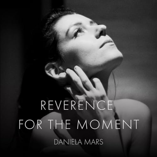 Black and white portrait of Daniela Mars with album title overlay.