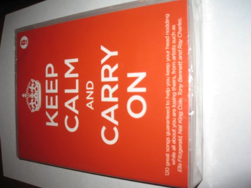 Six-CD set with red cover displaying "KEEP CALM AND CARRY ON" text.