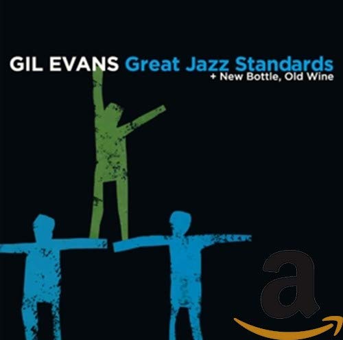 CD cover for Gil Evans’ “Great Jazz Standards” with abstract figures.