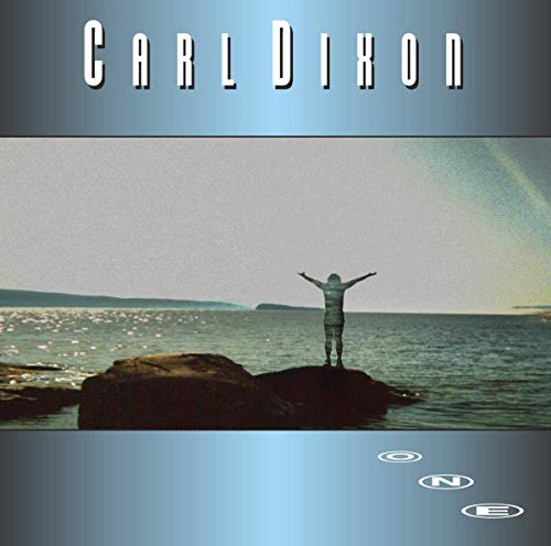 CD cover for Carl Dixon’s “One” featuring a figure by the sea.
