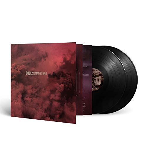 Dool - Summerland vinyl record with red and purple cloud cover art.