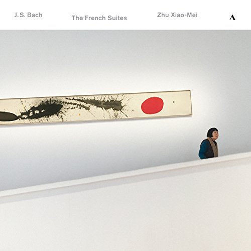 Vinyl album cover: abstract painting with a woman in the background.