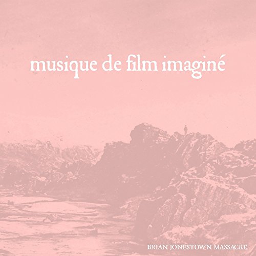 CD cover: pink mountains with text “musique de film imaginé”.