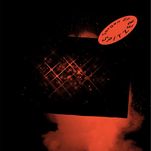 CD cover for "Spitzer – The Call" with red and black abstract design.