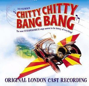 Chitty Chitty Bang Bang original London cast recording CD cover art.